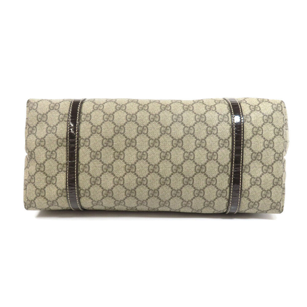 Gucci GG Supreme Canvas Tote bag monogram Brown - Picture 4 of 11